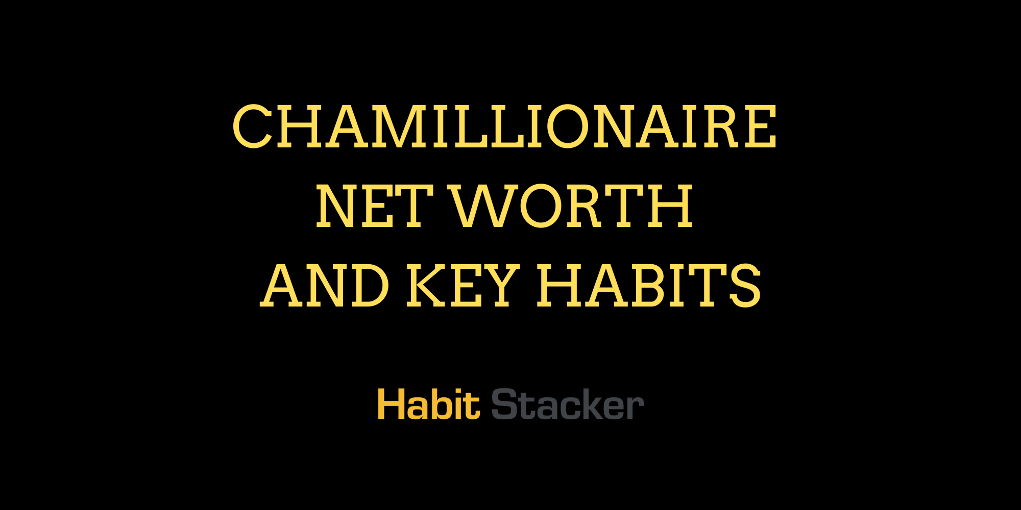 Chamillionaire Net Worth