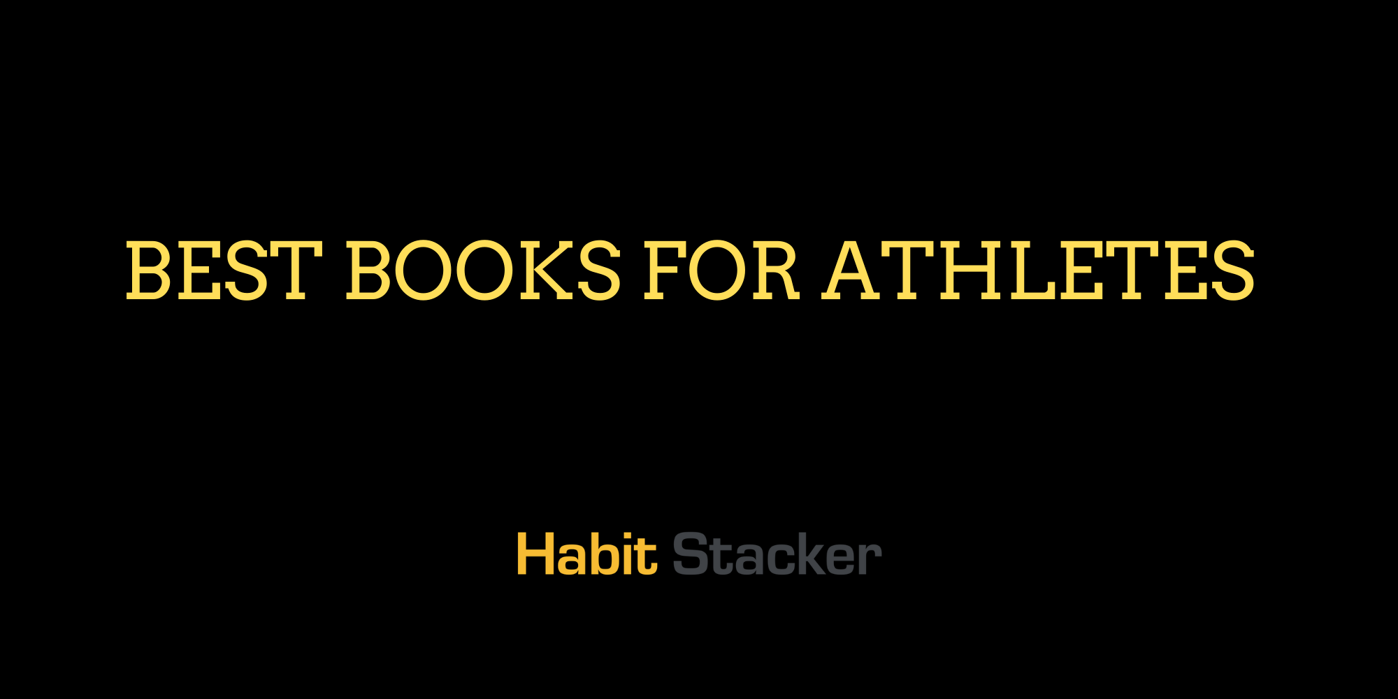 10 Best Books for Athletes