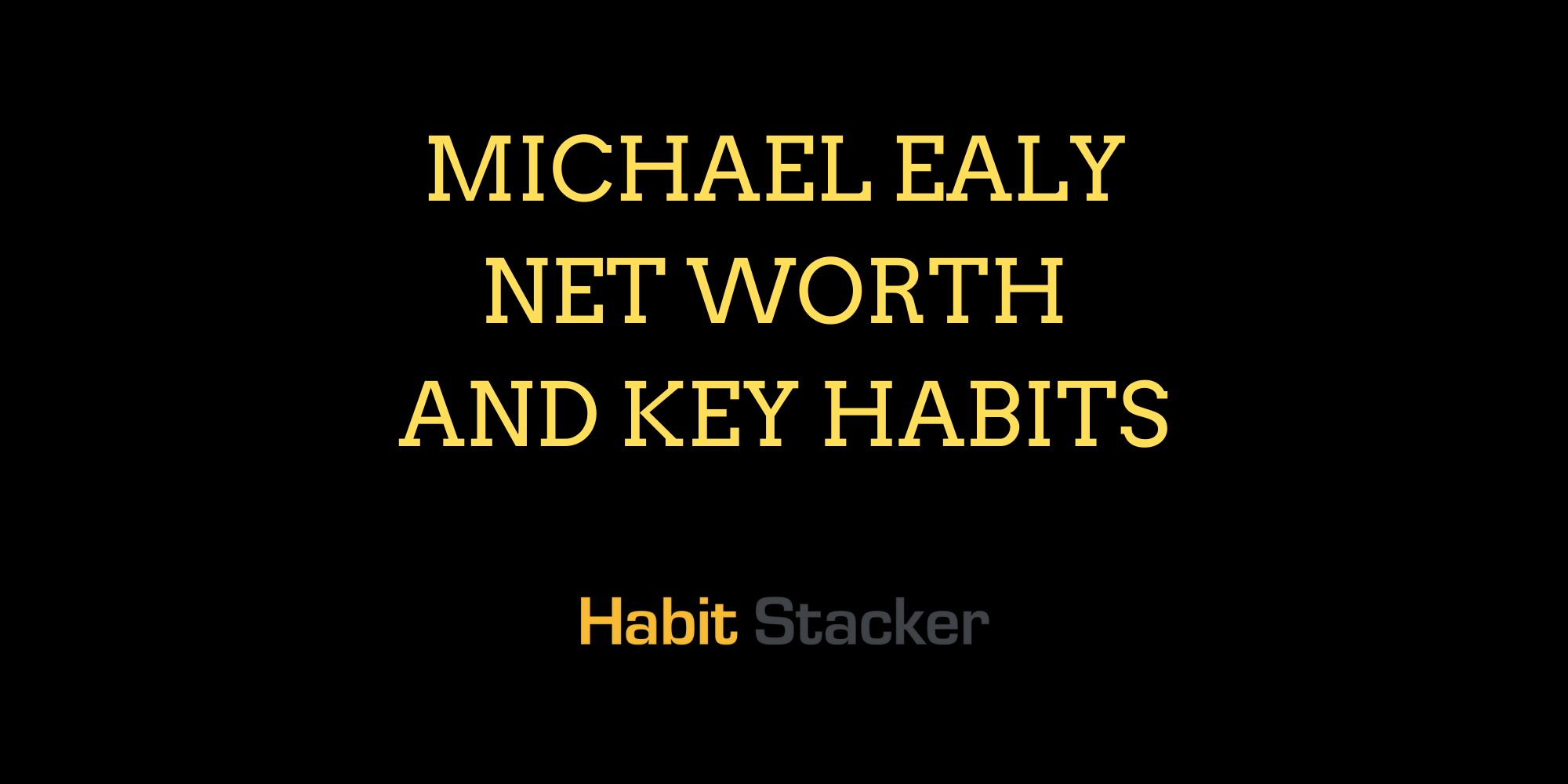 Michael Ealy Net Worth and Key Habits