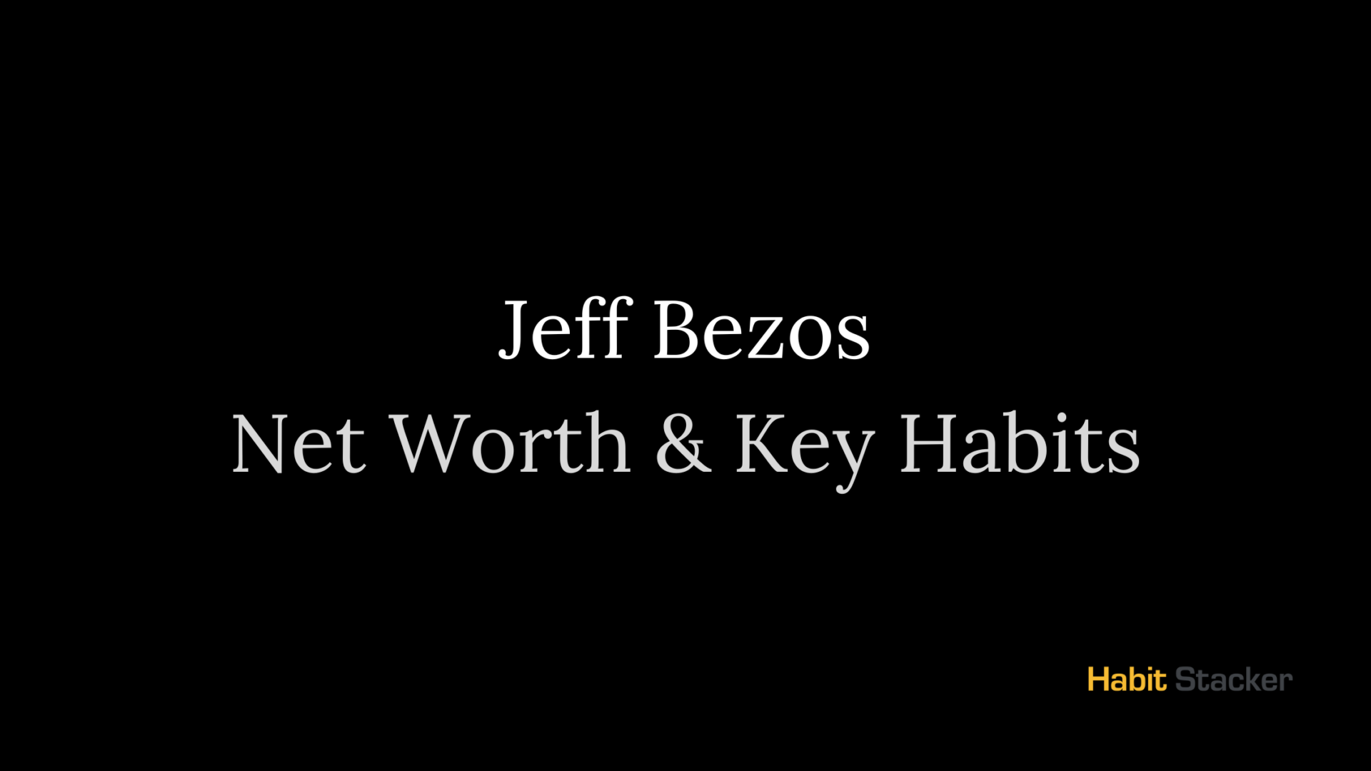 Jeff Bezos